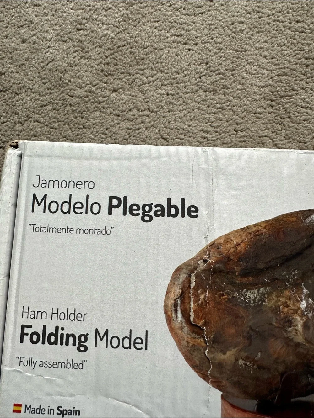 Jamonero Modelo Plegable ham holder Made In‎ Spain